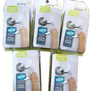 Safety 1st OUTSMART LEVER LOCK~ Toddler Baby Decoy Button~ BUY UP TO 2~ NEW!